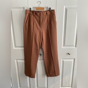 Dynamite Rust Brown Straight-Leg Chinos